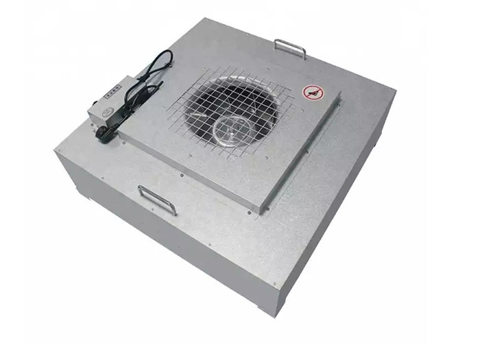 China Mini HEPA Fan Filter Unit Air Cleaning Equipment H14 Efficiency FFU 54dB wholesale