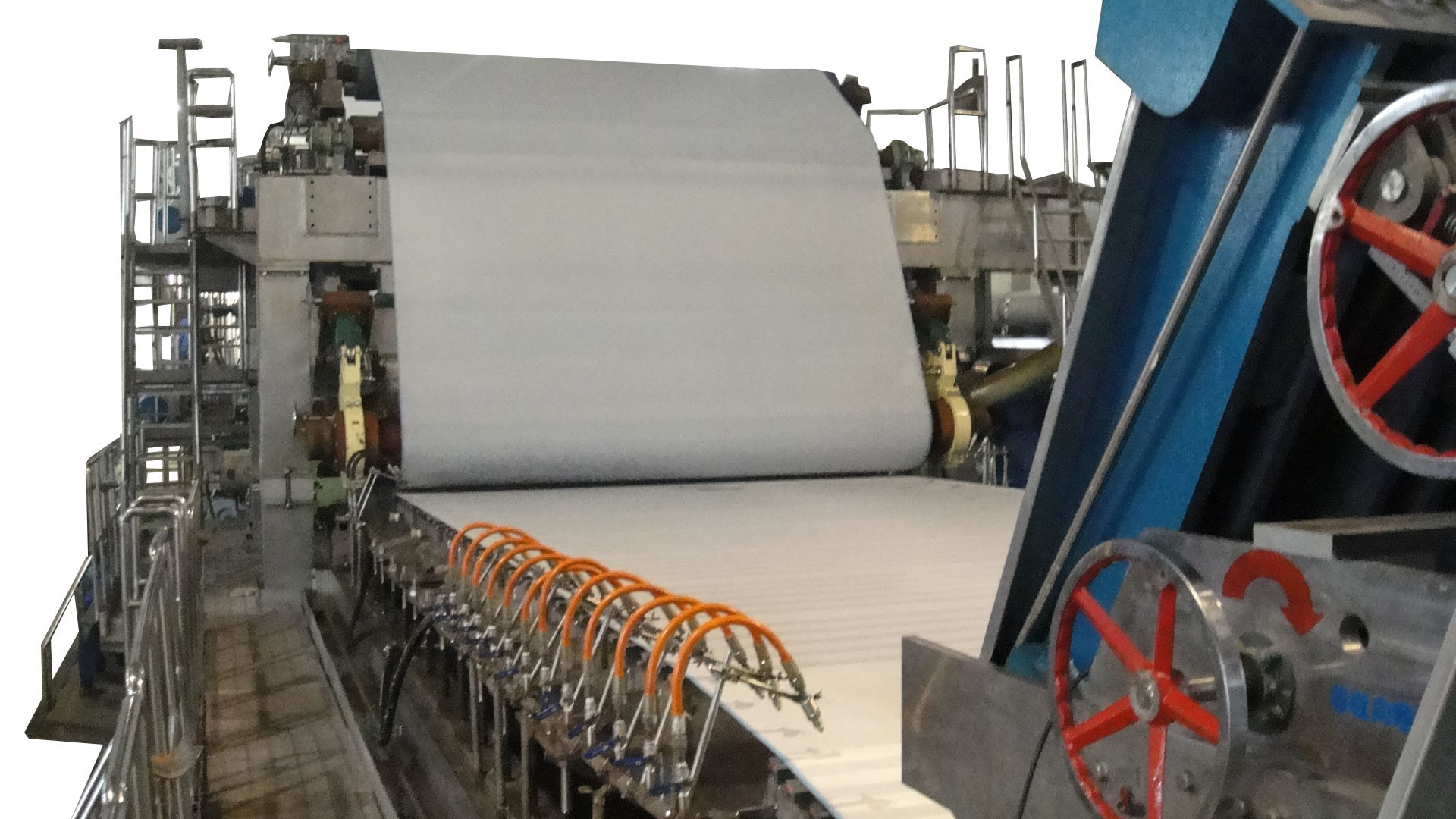China Automatic A4 Culture Paper Making Machine 40 G/M2 2400 Mm wholesale