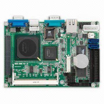 China 3.5-inch Embedded SBC with AMD LX 800 and AMD CS5536 Chipset wholesale