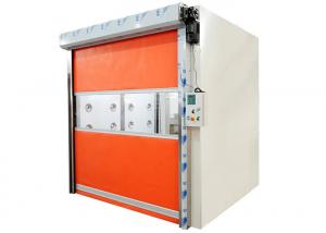 China Pharmaceutical Class 1000 Cleanroom Air Shower With Rapid Rolling PVC Door wholesale