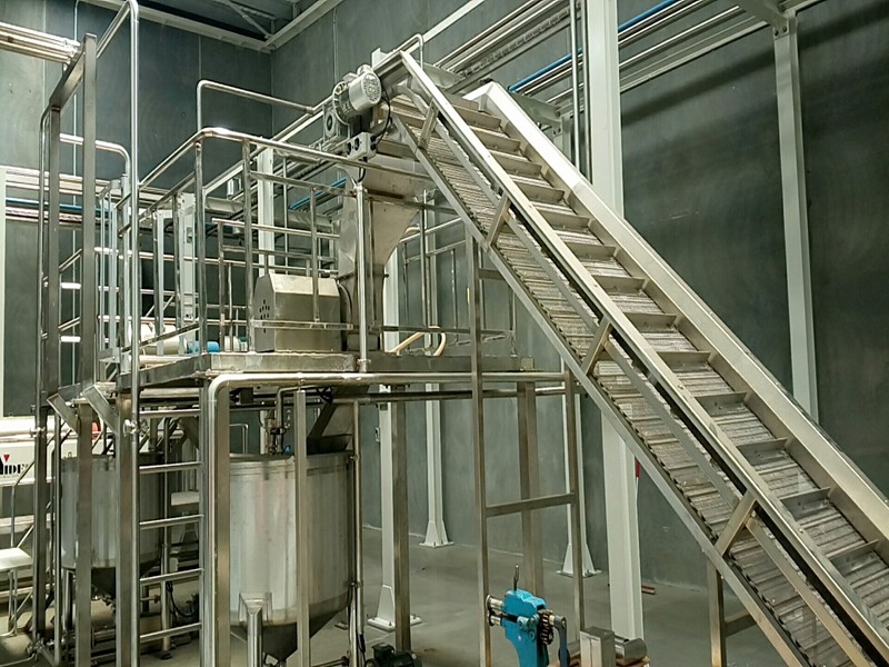 China Raw Fruit Mango Juice Processing Line Sterilizing 10T Per Day wholesale