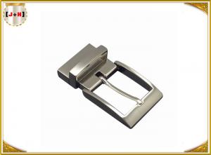 China Shiny Gunmetal  Zinc Alloy Custom Belt Buckle Special For Men , Inner Size 35 Mm wholesale