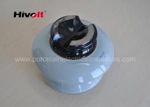 China ANSI Standard 56-2 Porcelain Pin Insulator 33kv With Semi Conductive Glaze wholesale