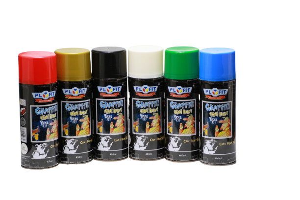 China Customized Thermal Plastic Acrylic Aerosol Paint 12 Cans/Carton Car Graffiti Spray Paint wholesale