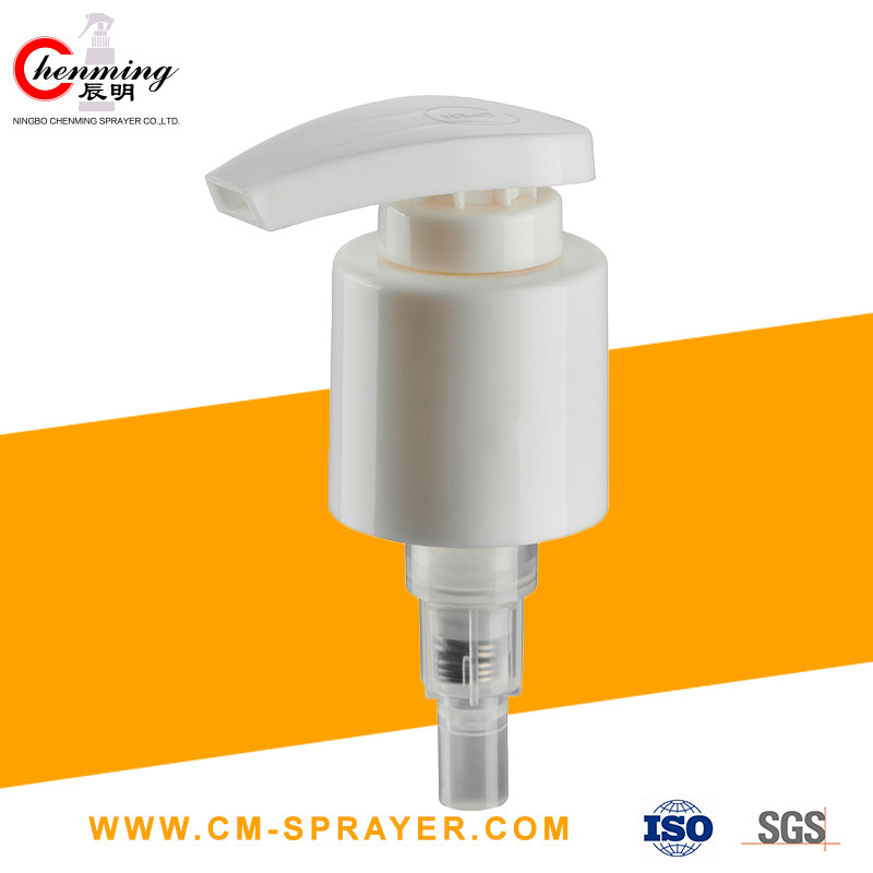 China 38mm 24mm Lotion Pump Shampoo Left Right Grip Lock Shower Cream Dispenser on sale