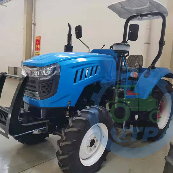 China 60hp Mini Farm Tractors Agriculture Equipment 9.5-24/650-16 wholesale