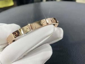 China What Is Hong Kong Gold Love Bracelet 18K Yellow Gold For Jewelry Factory Manufacturer wholesale