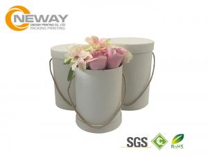 China Flower Gift Box Luxury Rose Delivery Round Flower Paper Box / Personalized Gift Boxes on sale