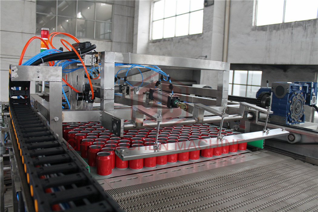 China 12000cph Aluminum Empty Can Depalletizer , Filling And Capping Machine wholesale