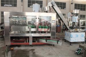 China Rotary 3 In 1 Herbal Tea Glass Bottle Rinser Filler Capper Machine Full Automatic wholesale