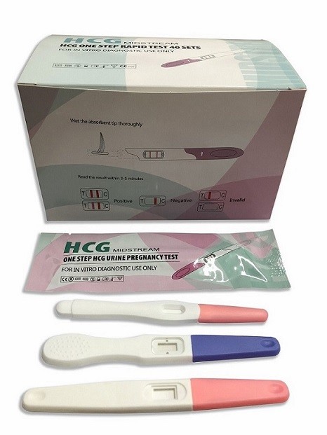 China One Step Fertility Test Kit Early Detection HCG Pregnancy Home Urine Test Kit wholesale