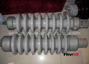 China 11kV / 33kV / 66kV / 110kV Porcelain Suspension Insulator For Electrical Railway Lines wholesale