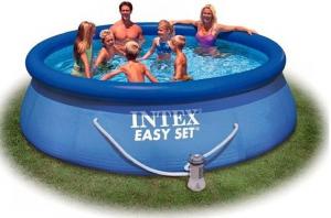 China Outdoor Round Inflatable Swimming Pools with filter for home backyard water games wholesale