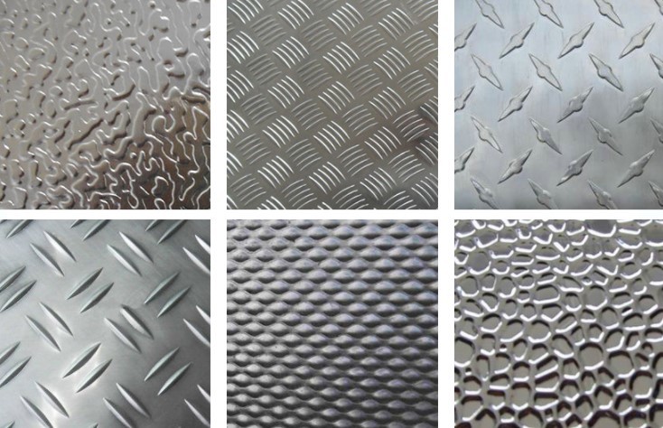 China Smooth Decorative Embossed Aluminum Sheet High Strength Customize Color wholesale