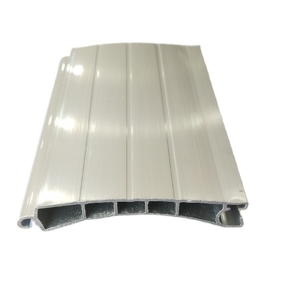 China 6000 Series Electrical Roller Shutter Aluminium Door Profiles Round Flat Aluminum Section wholesale