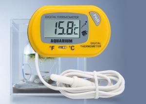 China ABS Plastic LCD Instant Read Digital Thermometer For Fishbowl Easy To Read wholesale