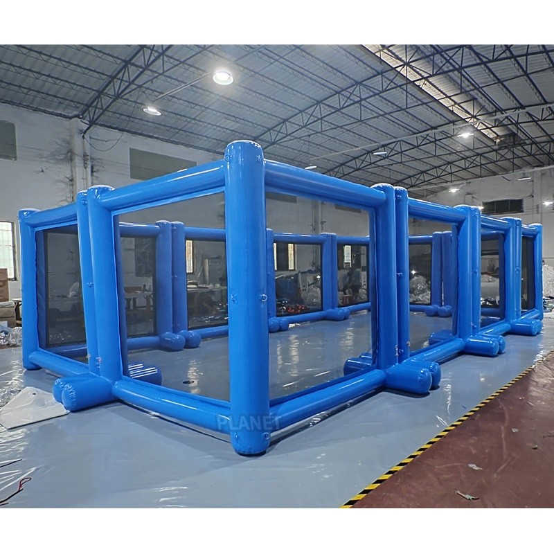 China Commercial Sport Games Inflatable Paintball Arena PVC Paintball Field For Sale wholesale