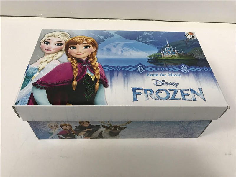China Foam Inside Colored Shoe Boxes , Decorative Shoe Boxes For Girls Shoes CMYK wholesale