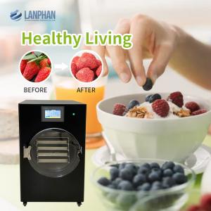 China Fruits Vegetables Vacuum Freeze Dryer Home Digital Control Lyophilizer wholesale