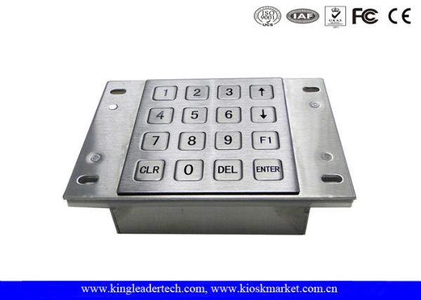 Quality Vending Machine Dust Proof Numeric Key Pad Metal With USB Interface for sale
