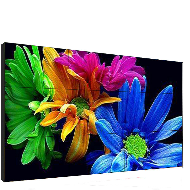 China 0.8mm gap 500 Cd/m2 4K Digital Signage Video Wall Display solutions 55 Inch For Commercial Exhibition wholesale