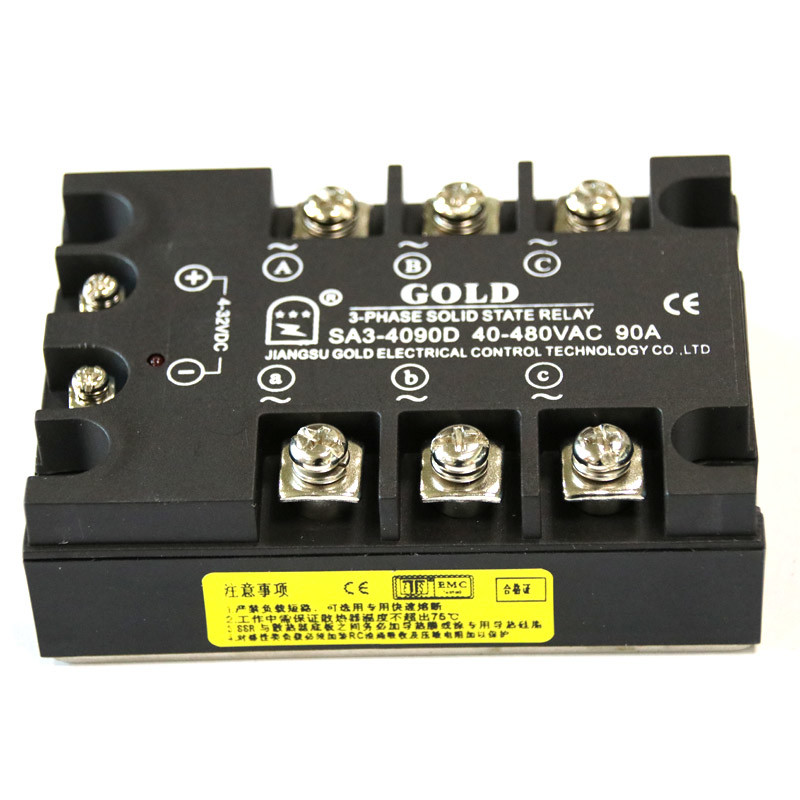 China Microprocessor 40A 120v Solid State Relay for low power control wholesale