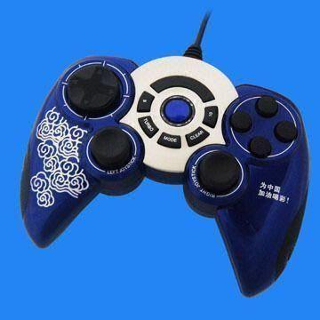 China PC/USB Olympic Gamepad, Compatible with Windows 2000, XP and Vista wholesale