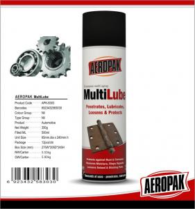 China AEROPAK High Quality All purpose MultiLube&amp;Anti rust lubricant for Car Care wholesale