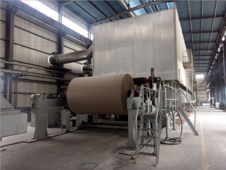 4400mm Corrugated Papermaking Machine 200TPD Customization