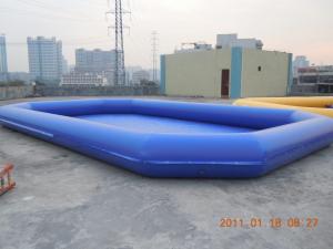 China Amusement Park Inflatable water pool  wholesale