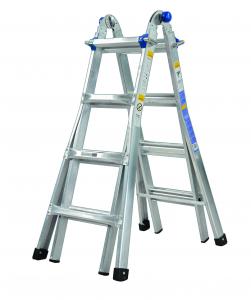 China Twin Step Aluminium Alloy Ladder 2 Scaffold Bases EN131 Certificated wholesale