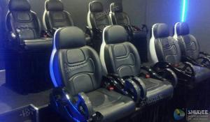 China 9 Seats 5D Movie Theater 3 Luxury Chair 3 Rows Standard Motion Cinema Simulator wholesale