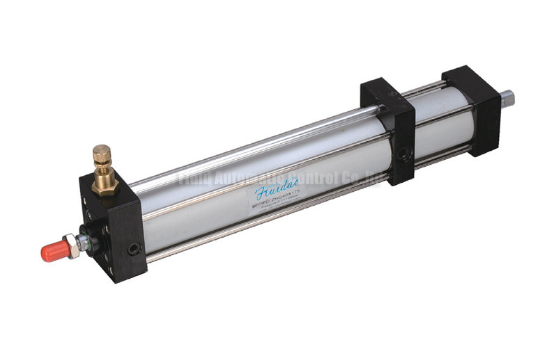 China Compact Double Action Damping Cylinder With Flow Speed Controller wholesale