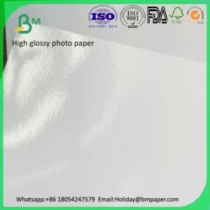 China Top Quality 150gsm 180gsm 200gsm 230gsm 260gsm 250gsm 300gsm high Glossy cast coated  photographic paper wholesale