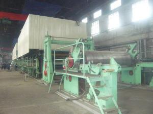 China Fourdrinier Corrugated Kraft Paper Making Machine 140T / D Multi Cylinder wholesale