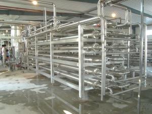 China Tubular Ultra High Temperature Sterilization Pasteurizer Machine For Fresh Milk wholesale
