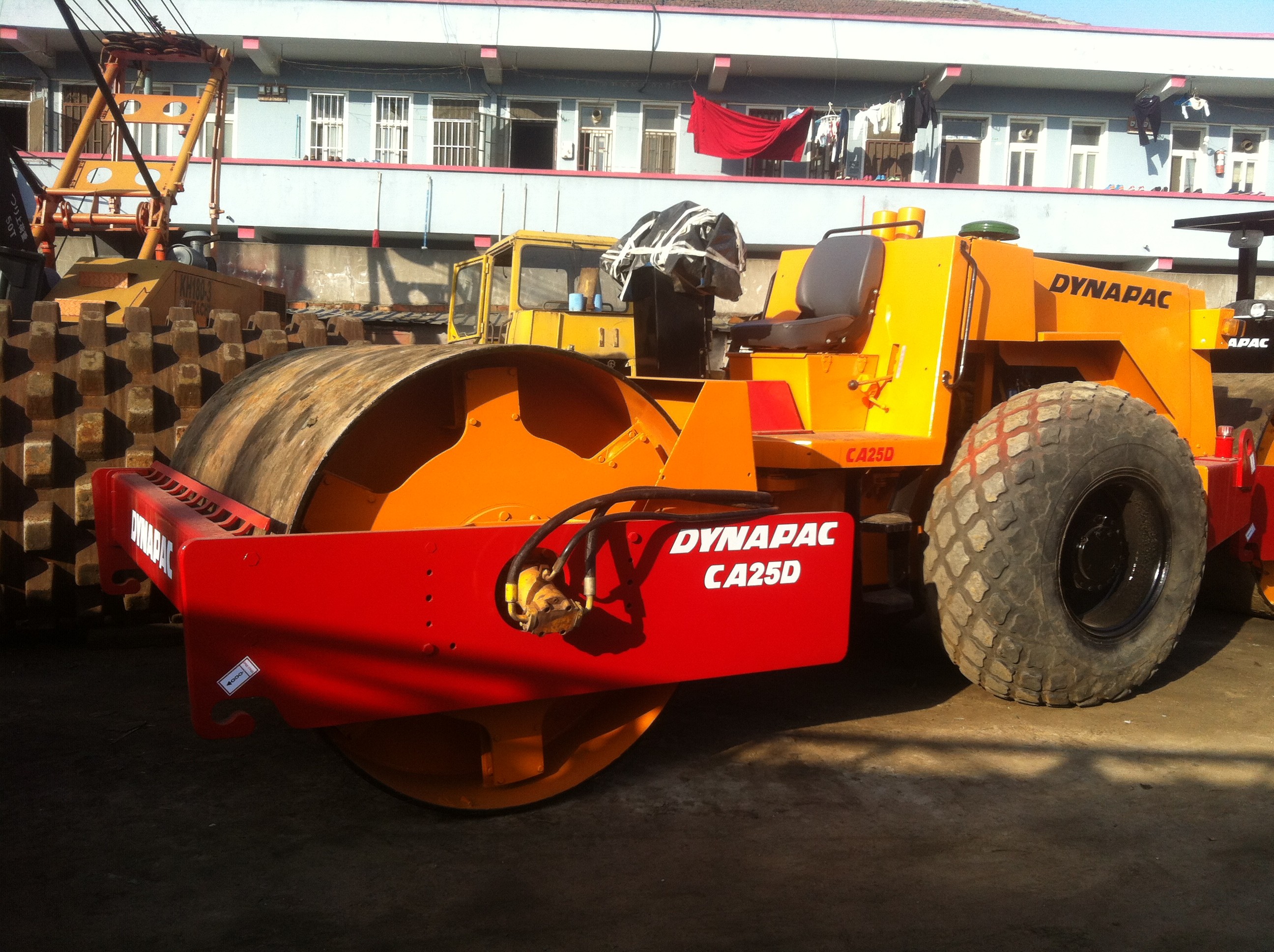 China Used Dynapac Road Roller CA25D in good condition wholesale