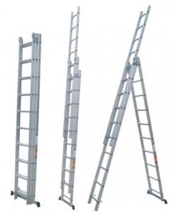 China Industrial Aluminum Extension Ladder , Lightweight Aluminium Step Ladders wholesale