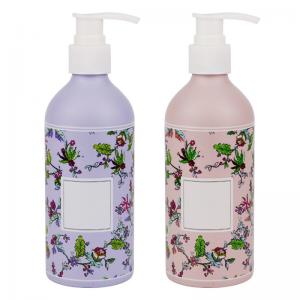 China SGS Floral 16oz Pump Bottle 30ml 120ml 500ml Eco Friendly Cosmetic Bottles wholesale