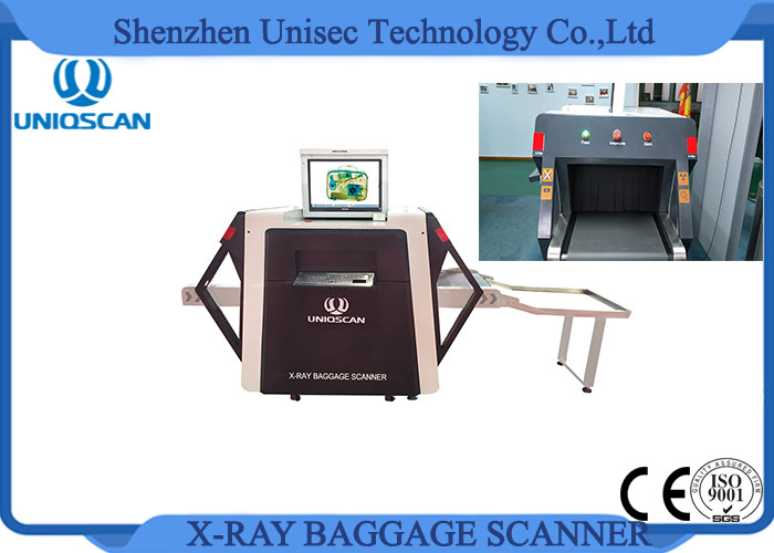 China Dual Energy Airport Baggage Scanner , 0.22 M / S X Ray Baggage Scanner Machine wholesale