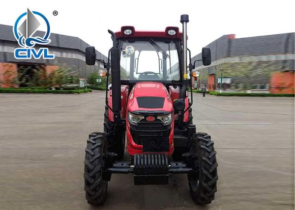 Quality CIVL 4X2 2WD Road Tractor with 22horsepower , Red 4 Wheel Drive Tractor for sale