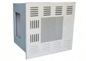 China Plastic Spry Steel Diffuser Plate Ceiling HEPA Filter Box Class 100 HEPA Filter System wholesale