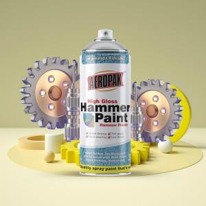 China Aeropak Hammer Finish Spray Paint Aerosol Spray Paint rustoleum hammered paint wholesale