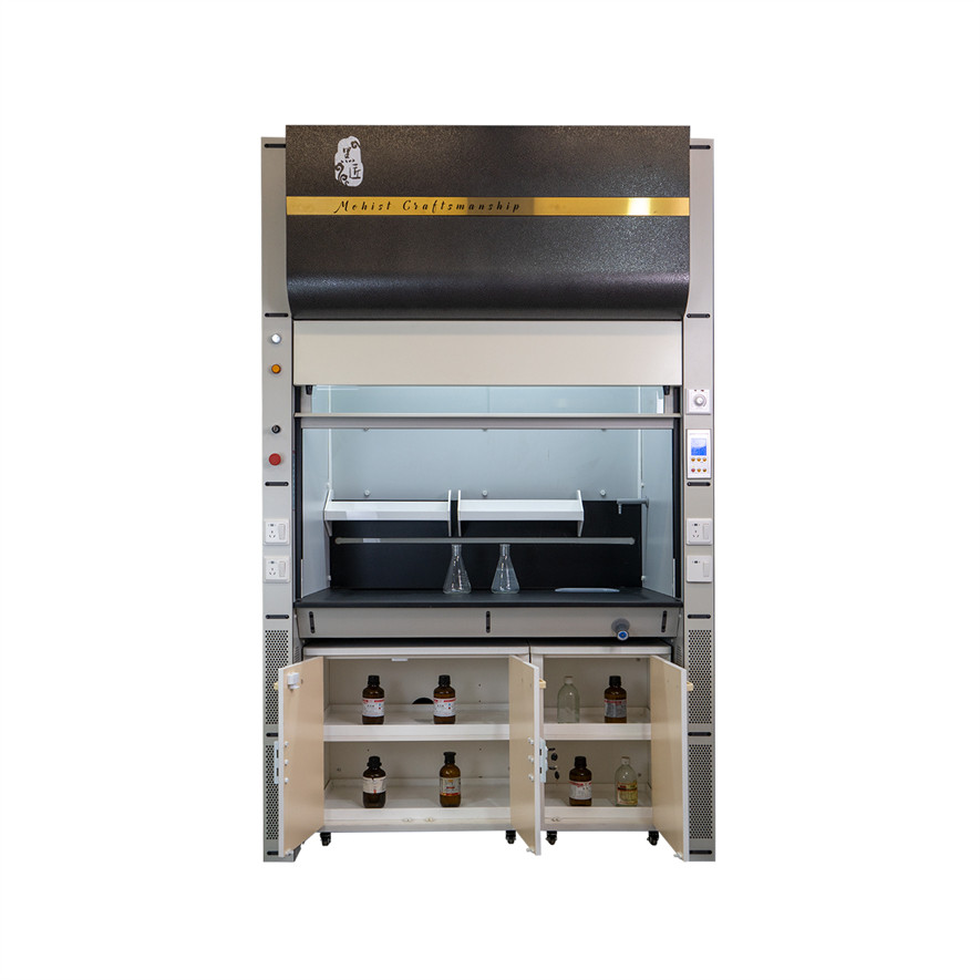China Acid Resistant Duct Fume Hood Fireproof Explosion Proof For Chemical Lab wholesale