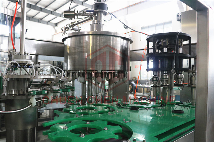China Glass Jar Fruit Puree Hot Juice Filling Machine / Mango Juice Filling Capping Equipment wholesale
