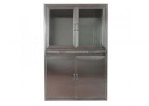 China Full Welding Lab Cabinet Medical Level SUS201 Silver Or Custom Color wholesale