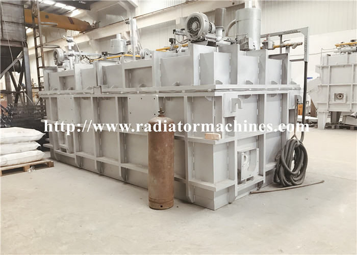 China Natural Gas Aluminum Holding Metal Melting Machine Pool Type With 8000 KG Capacity wholesale