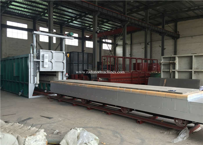 China Natural Gas 900 Degree Celcius Bogie Hearth Furnace For PWHT Heat Treatment wholesale