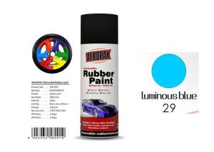 China 0.4L Peelable Automotive Paint Quick Drying With Luminous Blue Color wholesale