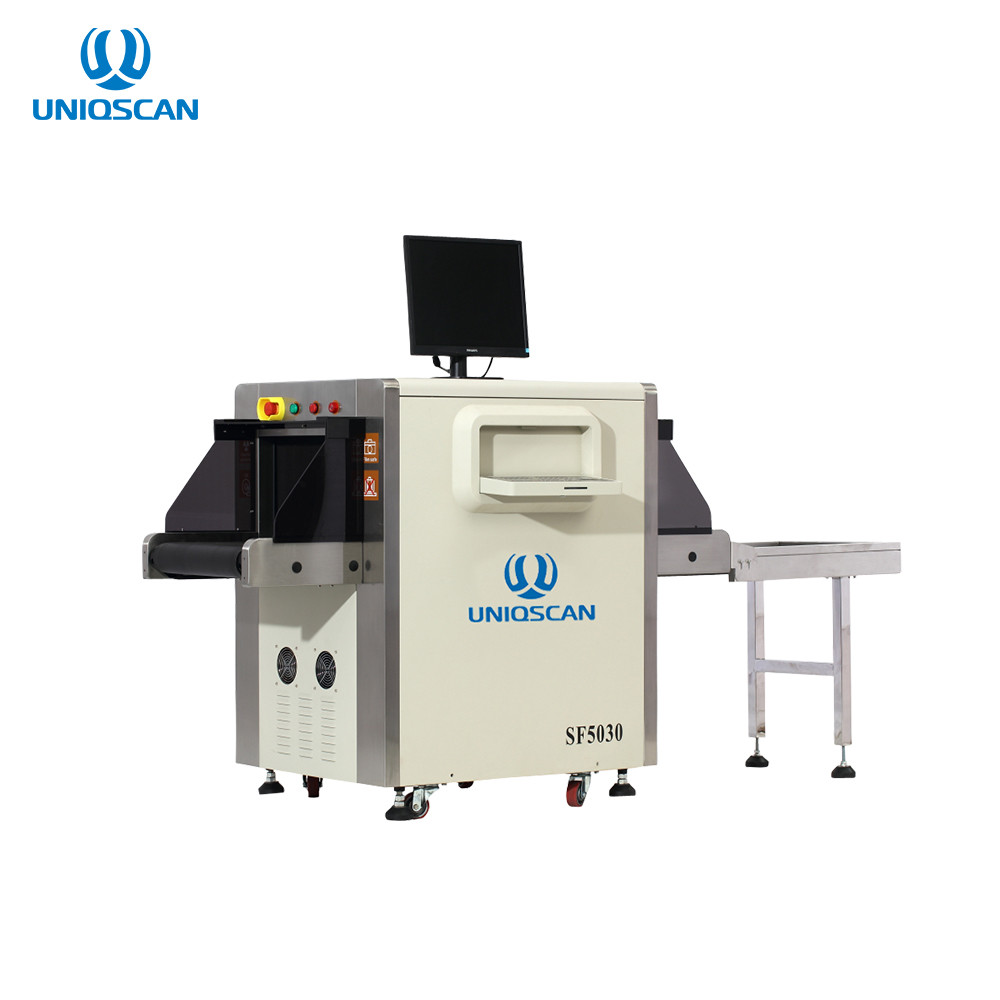 China 55DB Noise Airport Baggage X Ray Machines 34mm Penetration Resolution SF5030C 34WG wholesale